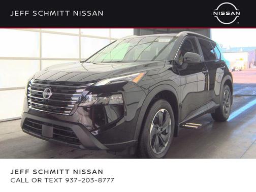 Super Black 2025 Nissan Rogue SV
