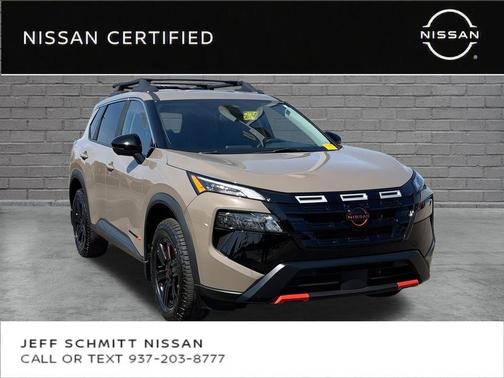 Baja Storm Metallic 2025 Nissan Rogue Rock Creek