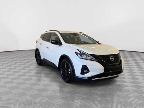 Pearl White Tricoat 2024 Nissan Murano SV Intelligent AWD