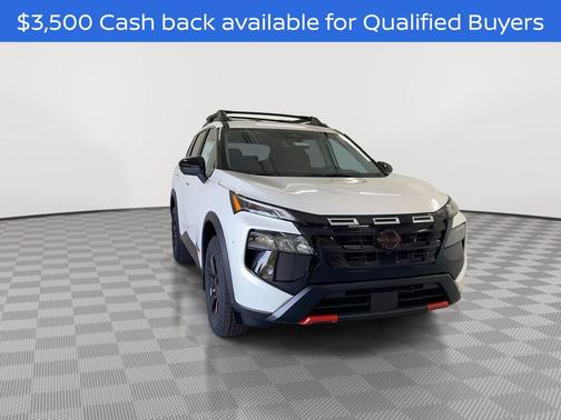 Everest White Pearl Tricoat 2026 Nissan Rogue Rock Creek