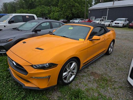 Orange Fury Metallic Tri-Coat 2019 Ford Mustang EcoBoost Premium