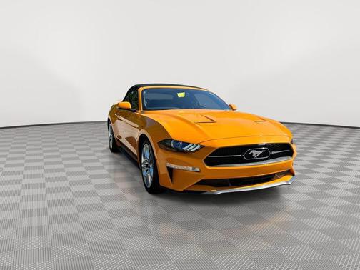 Orange Fury Metallic Tri-Coat 2019 Ford Mustang EcoBoost Premium