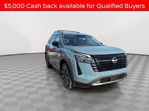 Baltic Teal 2026 Nissan Pathfinder Platinum