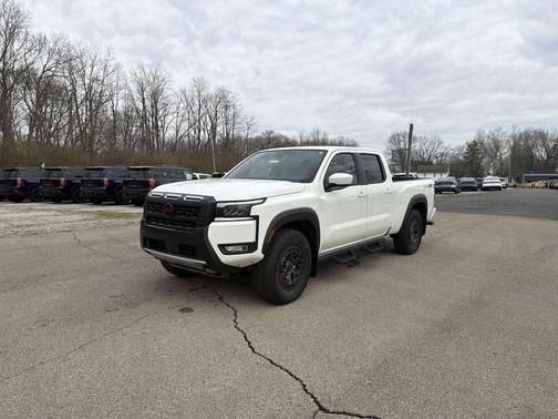 Glacier White 2026 Nissan Frontier PRO-4X