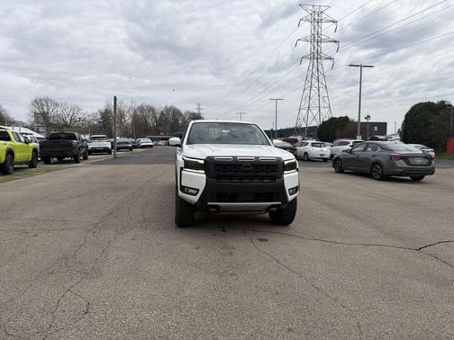Glacier White 2026 Nissan Frontier PRO-4X