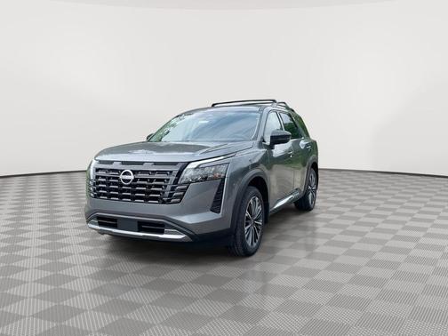 Gun Metallic 2026 Nissan Pathfinder Platinum