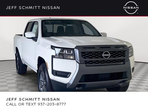 Glacier White 2026 Nissan Frontier SV