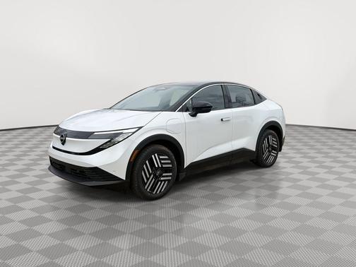 Everest White Pearl/Black 2026 Nissan Leaf SV+