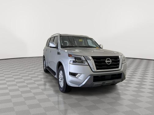 Brilliant Silver Metallic 2024 Nissan Armada SV 4WD
