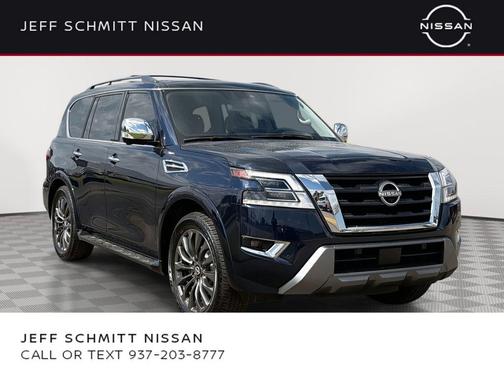 Hermosa Blue Pearl 2024 Nissan Armada Platinum 4WD