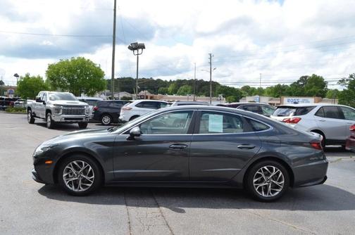 Portofino Gray 2021 Hyundai SONATA SEL