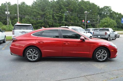 Calypso Red 2021 Hyundai SONATA SEL