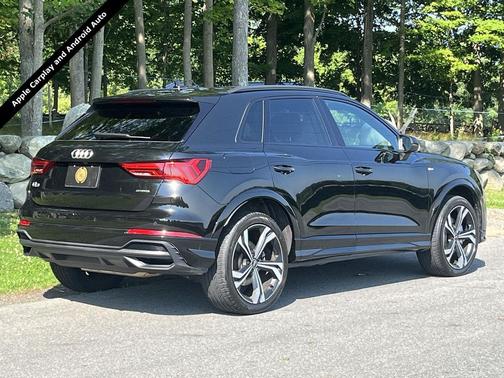 Mythos Black Metallic 2023 Audi Q3 45 S line Premium Plus