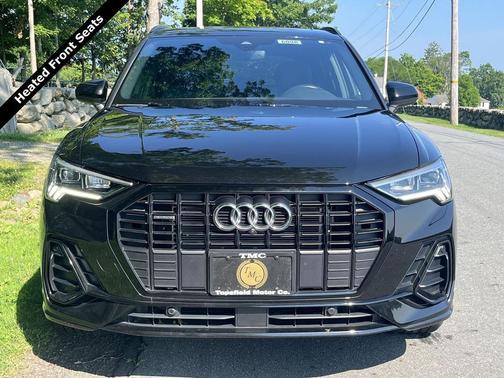 Mythos Black Metallic 2023 Audi Q3 45 S line Premium Plus