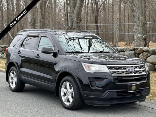 Shadow Black 2018 Ford Explorer Base