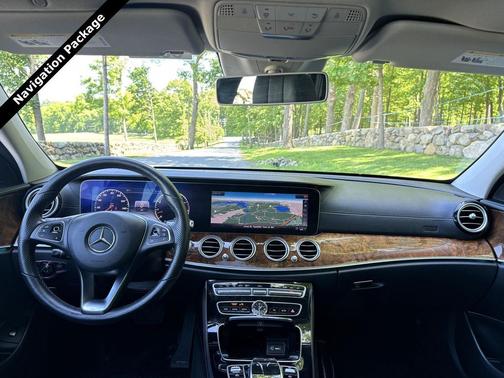 Black 2018 Mercedes-Benz E-Class 4MATIC