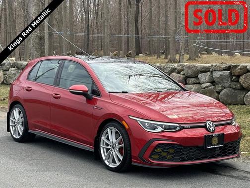 Kings Red Metallic 2022 Volkswagen Golf GTI 2.0T S DSG