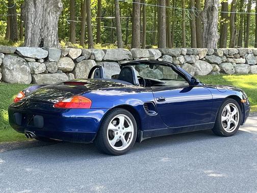 Lapis Blue Metallic 2001 Porsche Boxster 2dr Roadster 5-Spd Manual