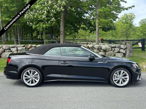 Mythos Black Metallic/Black Roof 2020 Audi A5 Premium Plus 45 TFSI quattro S tronic