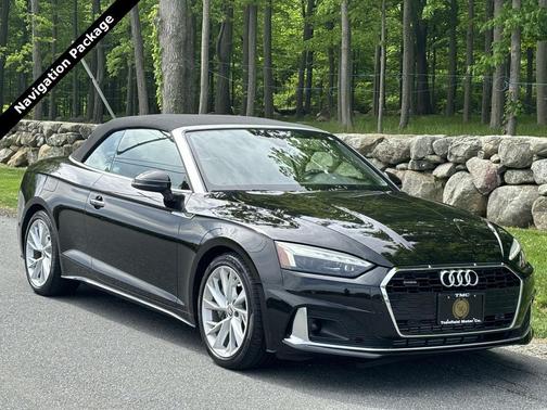 Mythos Black Metallic/Black Roof 2020 Audi A5 Premium Plus 45 TFSI quattro S tronic