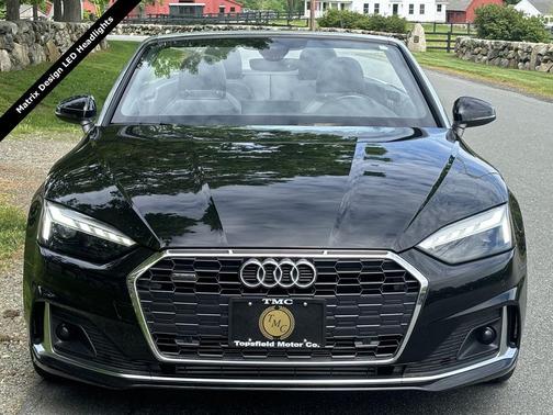 Mythos Black Metallic/Black Roof 2020 Audi A5 Premium Plus 45 TFSI quattro S tronic