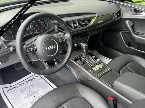 Mythos Black Metallic 2018 Audi A6 2.0T Sport