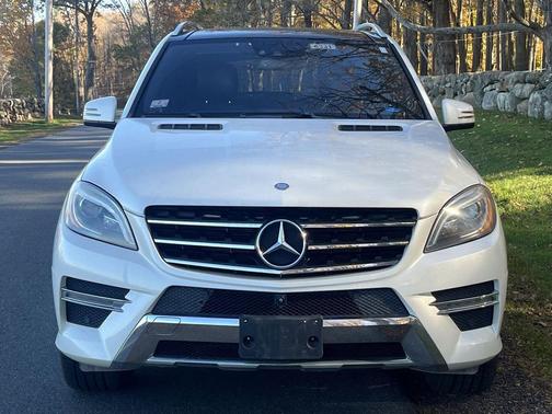 Diamond White Metallic 2014 Mercedes-Benz M-Class 4MATIC