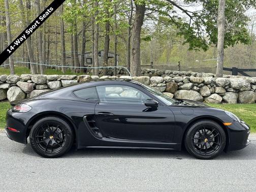 Jet Black Metallic 2017 Porsche 718 Cayman Base