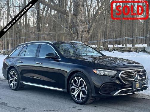 Black 2025 Mercedes-Benz E-Class E 450 4MATIC All-Terrain