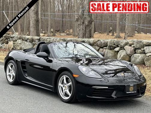 Black 2018 Porsche 718 Boxster Base