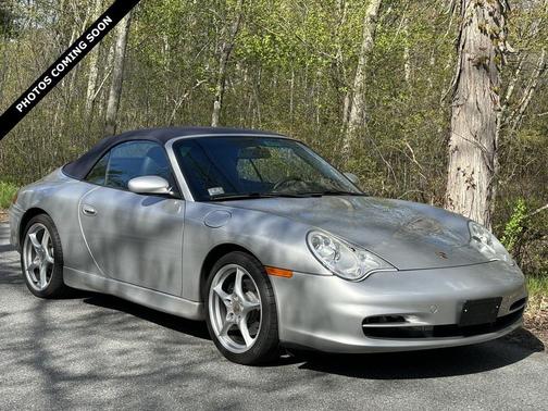Arctic Silver Metallic 2002 Porsche 911 Carrera 4