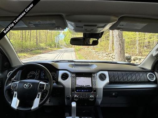 Super White 2019 Toyota Tundra Platinum