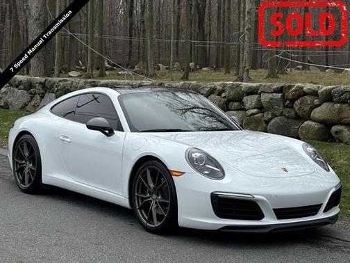 Carrara White Metallic 2018 Porsche 911 Carrera T