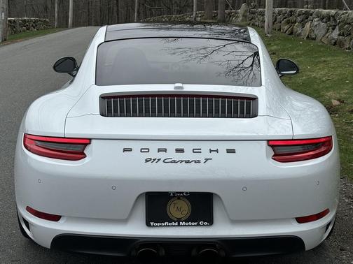 Carrara White Metallic 2018 Porsche 911 Carrera T