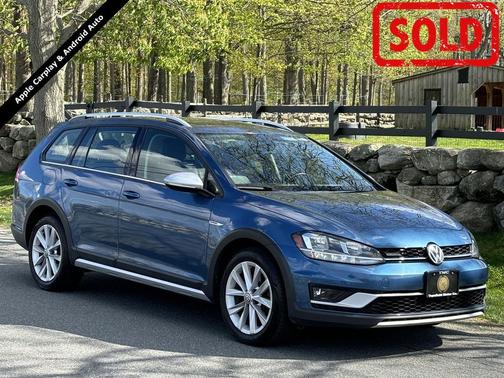 Silk Blue Metallic 2019 Volkswagen Golf Alltrack TSI SE