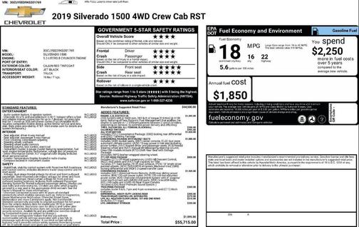 2019 Chevrolet Silverado 1500 RST