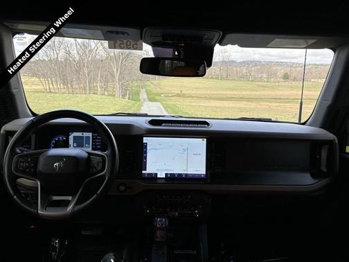 Shadow Black 2021 Ford Bronco Wildtrak