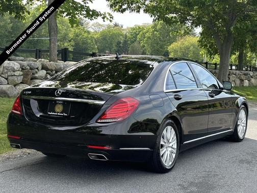 Black 2015 Mercedes-Benz S-Class 4MATIC