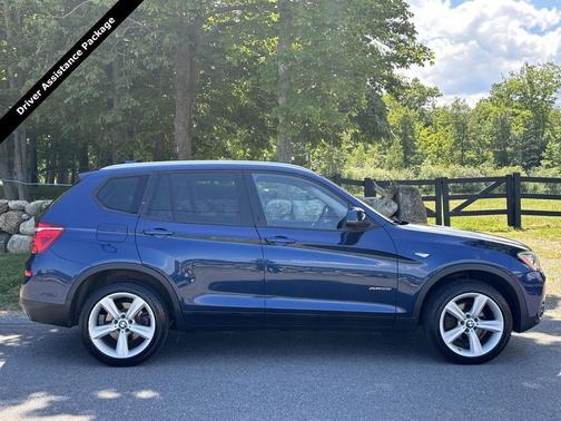 Deep Sea Blue Metallic 2017 BMW X3 xDrive28i