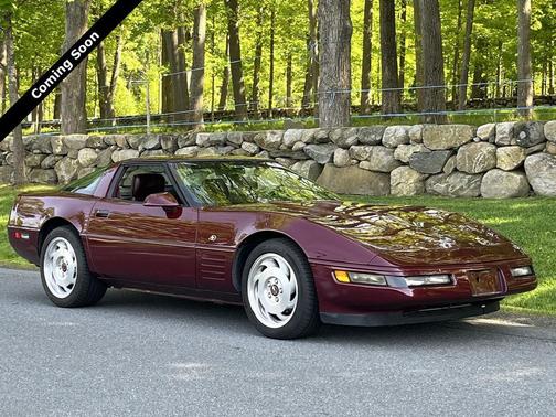 Dark Red Metallic 1993 Chevrolet Corvette Base