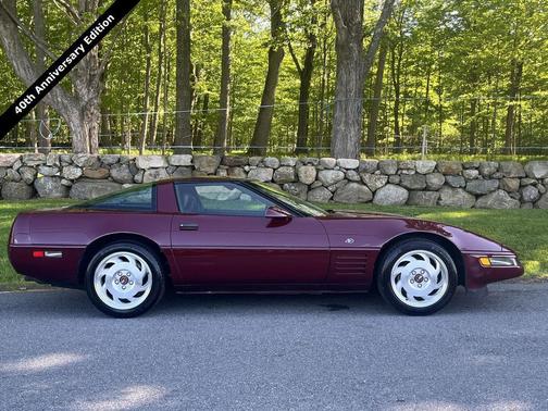 Dark Red Metallic 1993 Chevrolet Corvette Base