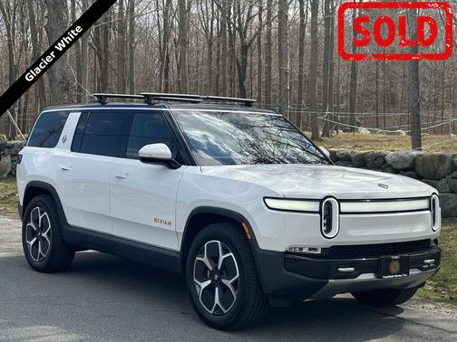 Glacier White 2023 Rivian R1S Adventure