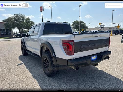 Space White Metallic 2025 Ford F-150 Raptor