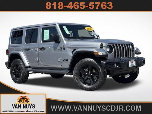 Billet Silver Metallic Clearcoat 2021 Jeep Wrangler Unlimited Sahara