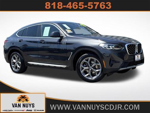 Dark Graphite Metallic 2025 BMW X4 xDrive30i