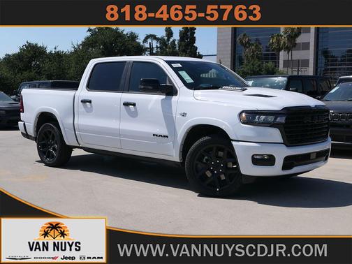 Bright White Clearcoat 2026 RAM 1500 Laramie