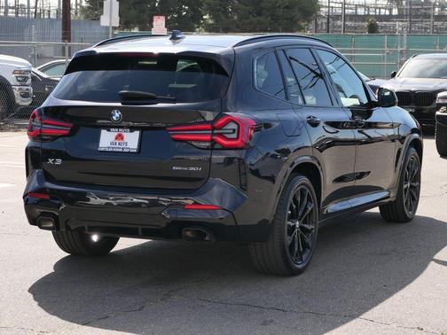 Black Sapphire Metallic 2023 BMW X3 sDrive30i