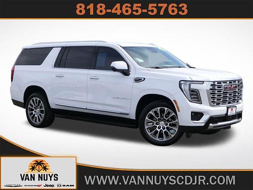Summit White 2025 GMC Yukon XL Denali