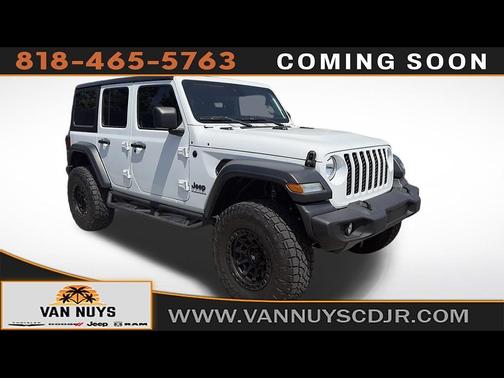 Bright White Clearcoat 2024 Jeep Wrangler Sport S