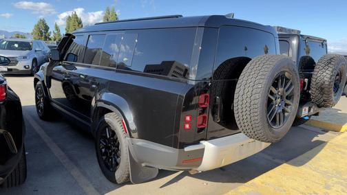 Santorini Black Metallic 2024 Land Rover Defender 130 P300 S